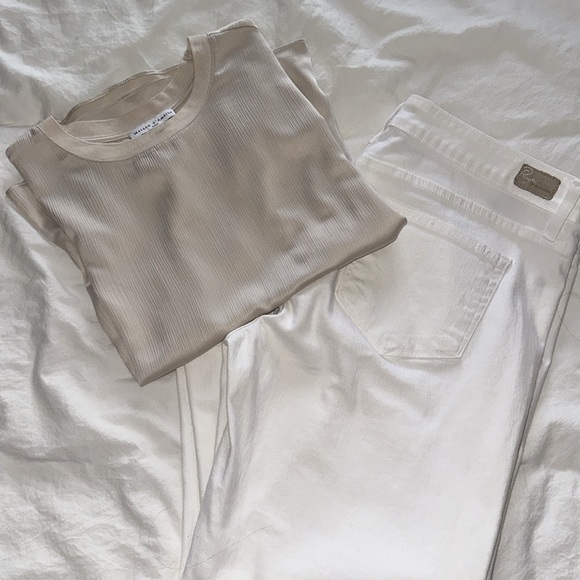 Paige White Roxie Capri Jean - Picture 11 of 11